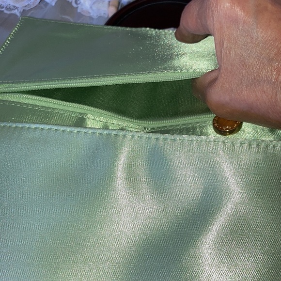 Vintage Bulgari satin evening clutch - Picture 7 of 9